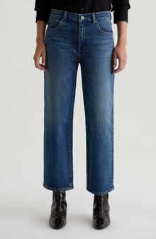 AG Brinley Mid Rise Straight Leg Jeans