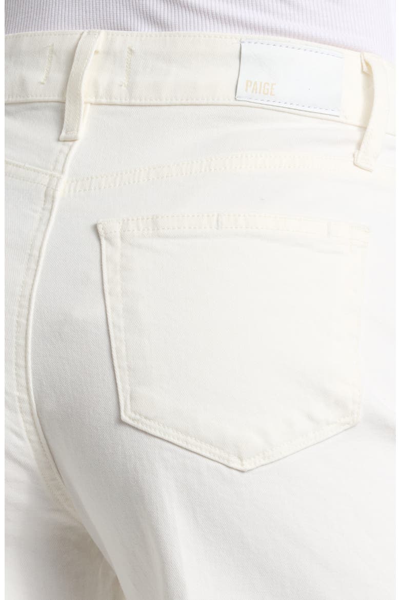 Anessa High Waist Raw Hem Wide Leg Jeans, Alternate, color, TONALECRU