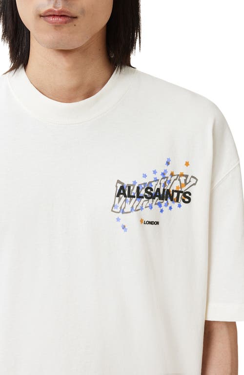 Allsaints Wavy Oversized Crew Neck T-shirt