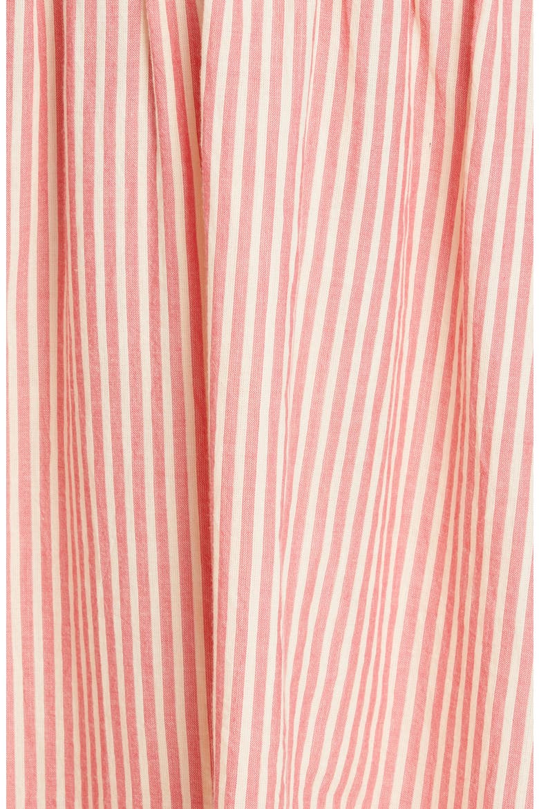 Robyn Stripe Smocked Ruffle Maxi Dress, Alternate, color, FRENCH TULIP