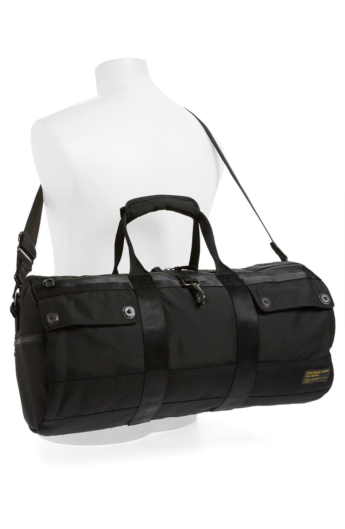 Polo Ralph Lauren Nylon Duffel Bag, Alternate, color, 