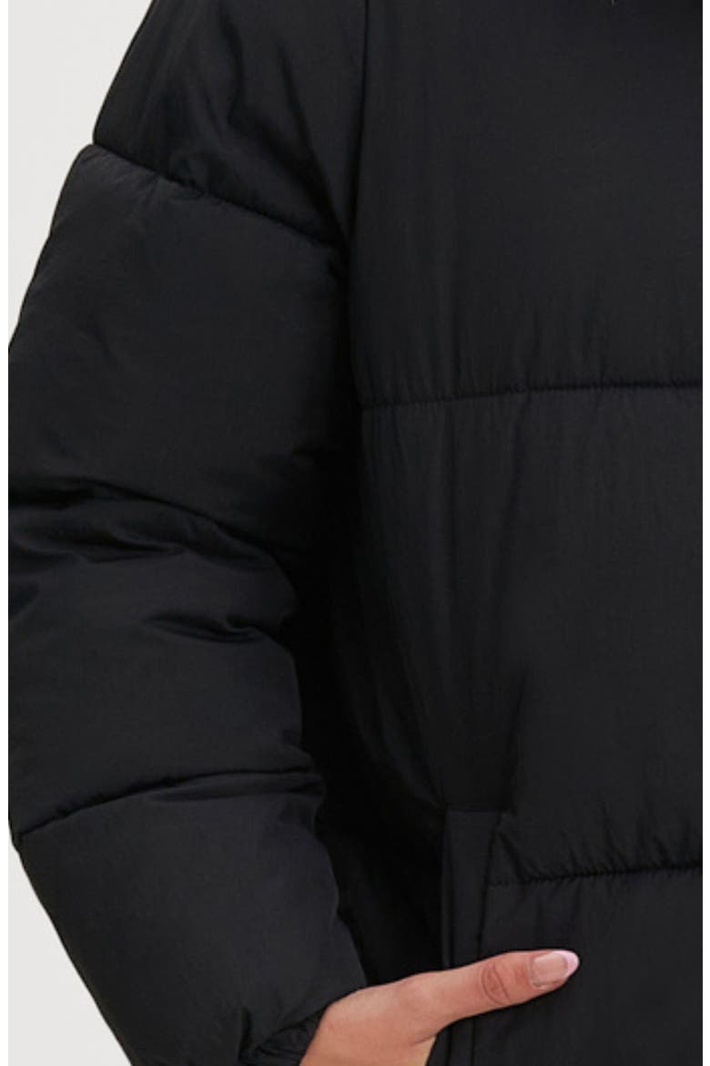 Ramona Hooded Parka, Alternate, color, BLACK