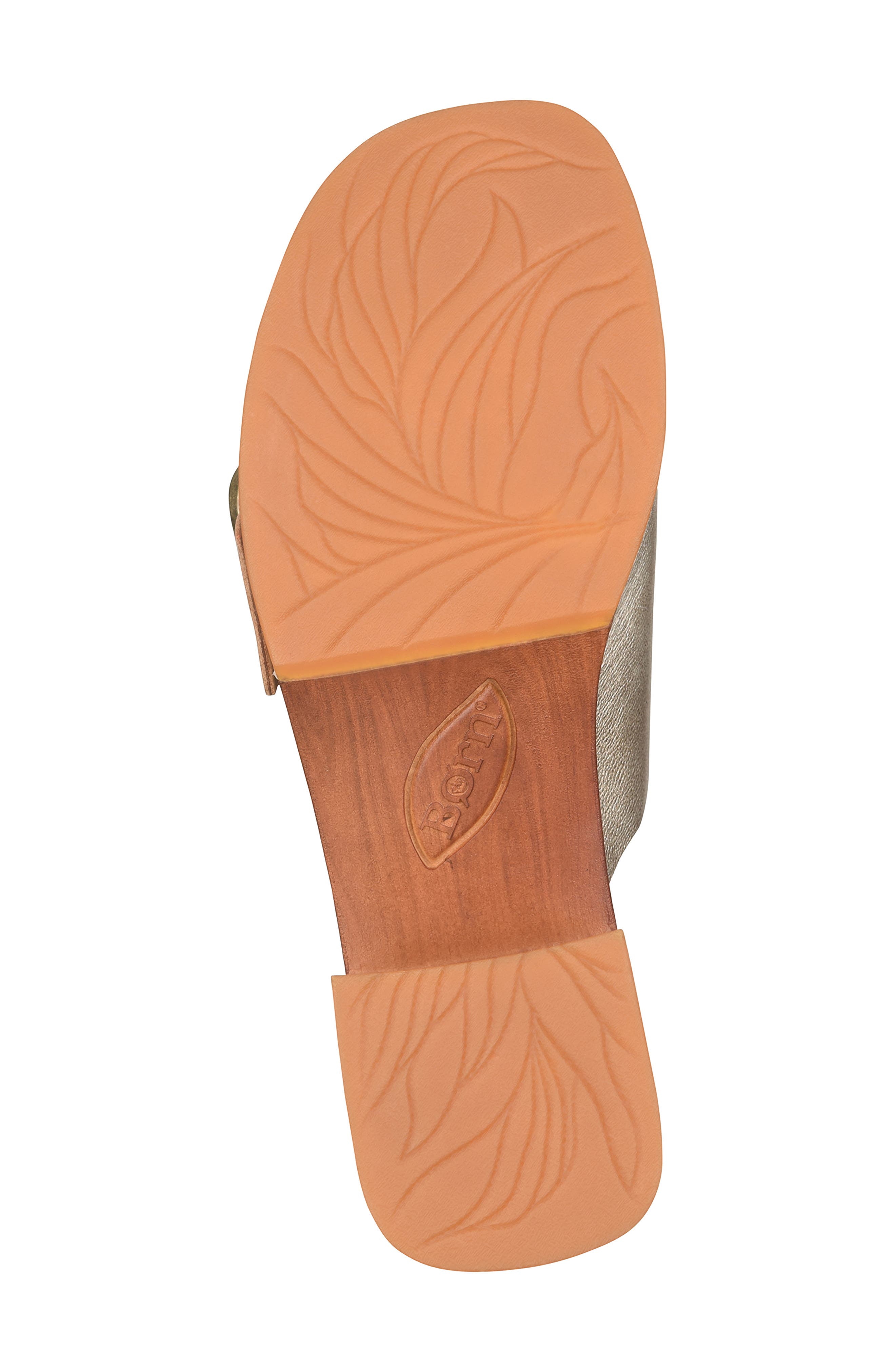 Børn Bangle Platform Slide Sandal, Alternate, color, Light Gold Metallic