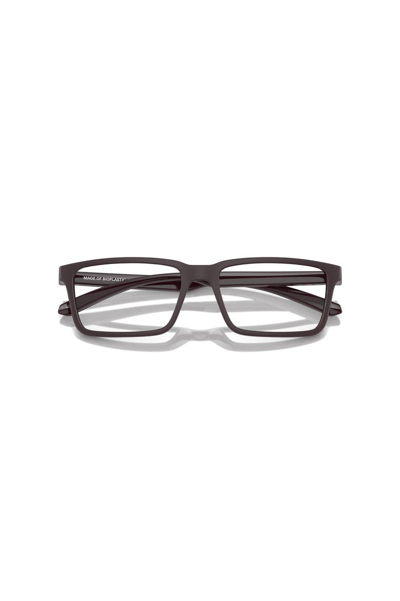 55mm Rectangle optical glasses, Alternate, color, Red