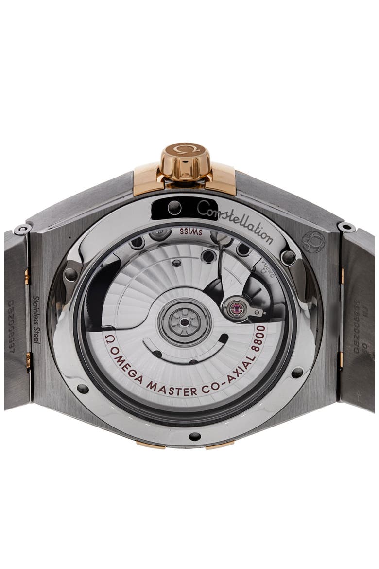 Omega Preowned 2022 Constellation Bracelet Watch, 39mm, Alternate, color, SILVER/ CHAMPAGNE