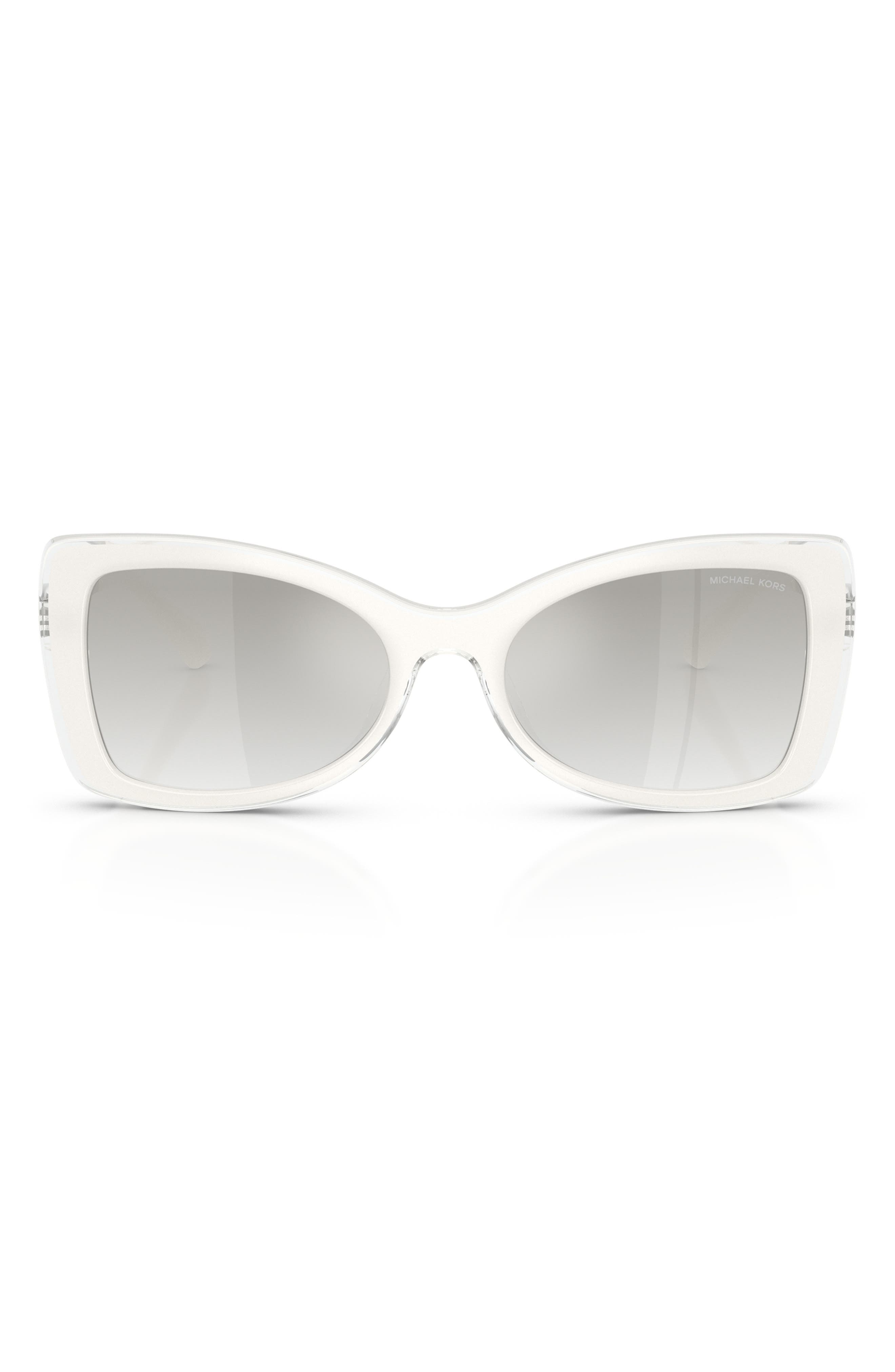 selected WHITE / GREY CLEAR GRADIENT