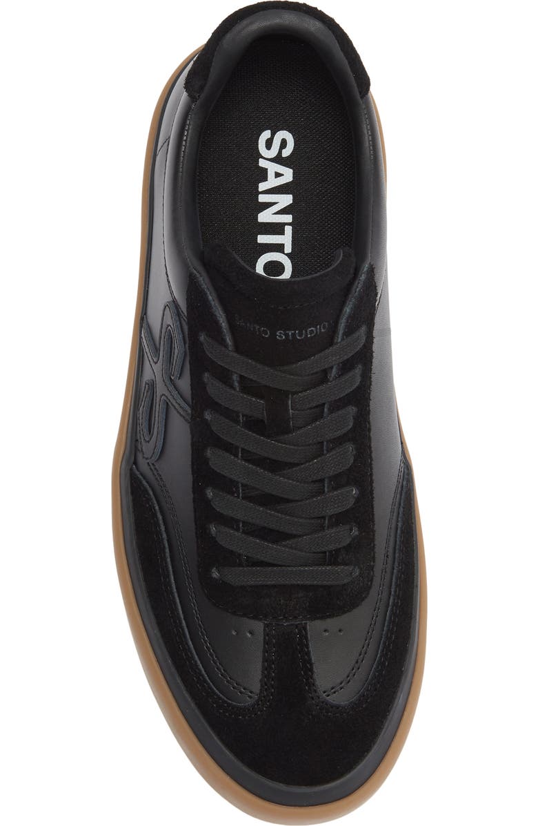 SANTO STUDIO Trento Low Top Sneaker, Alternate, color, Black