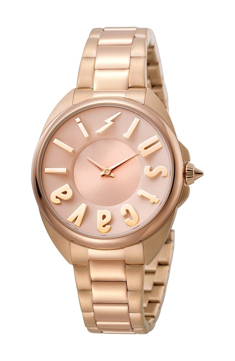 Just Cavalli Women's Logo Quartz Bracelet Watch, 34mm, Main, color, 