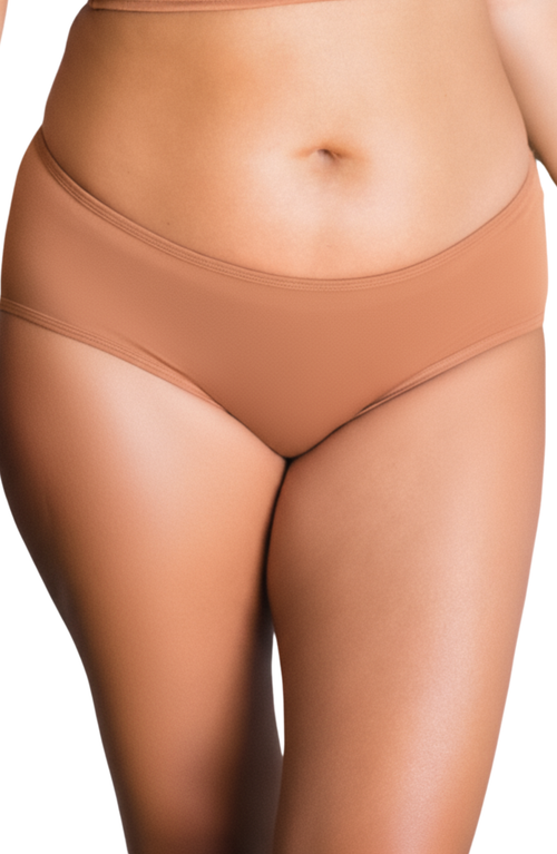 Proclaim Organic Cotton Mid Rise Brief In Nude