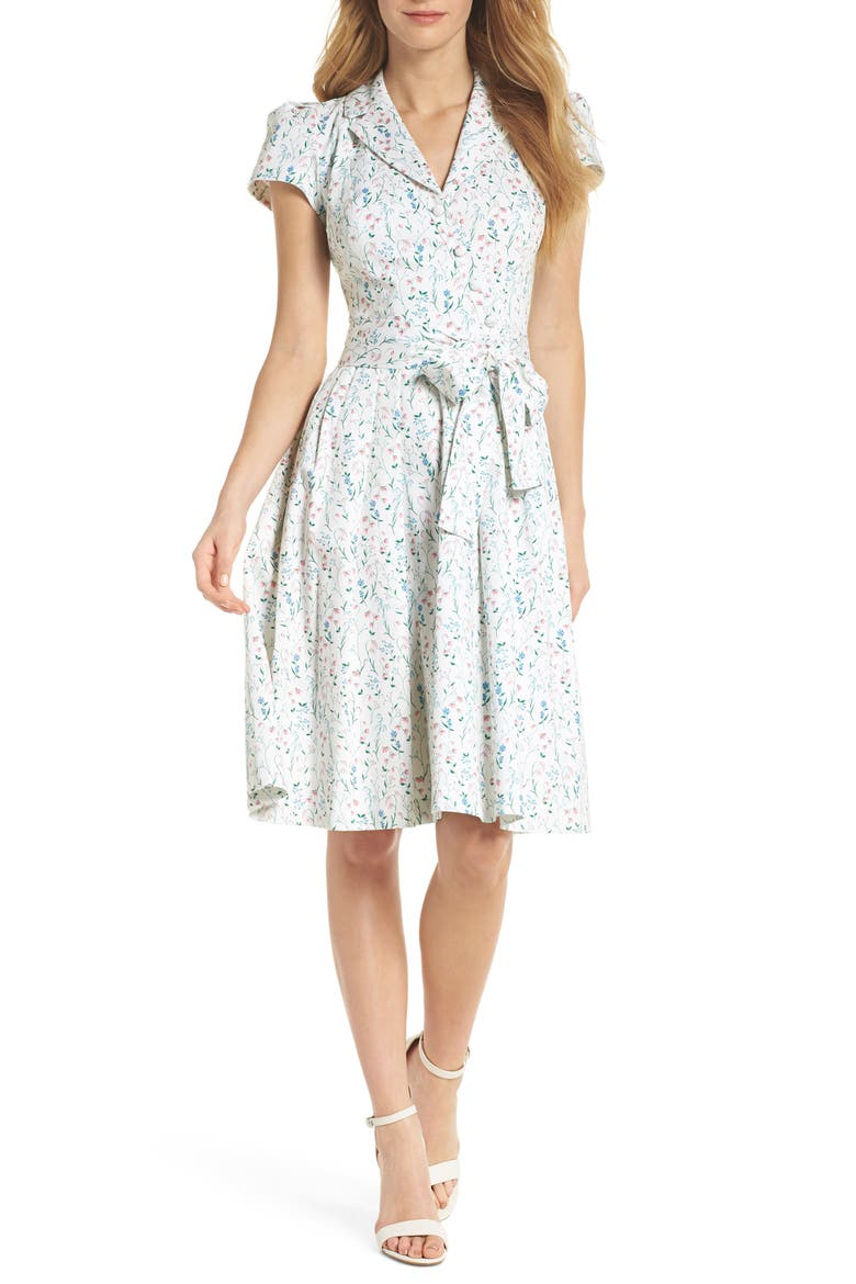 Anne Spring Sprig Print Wrap Style Dress video