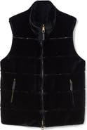Marina Rinaldi Disegno Reversible Faux Fur Vest