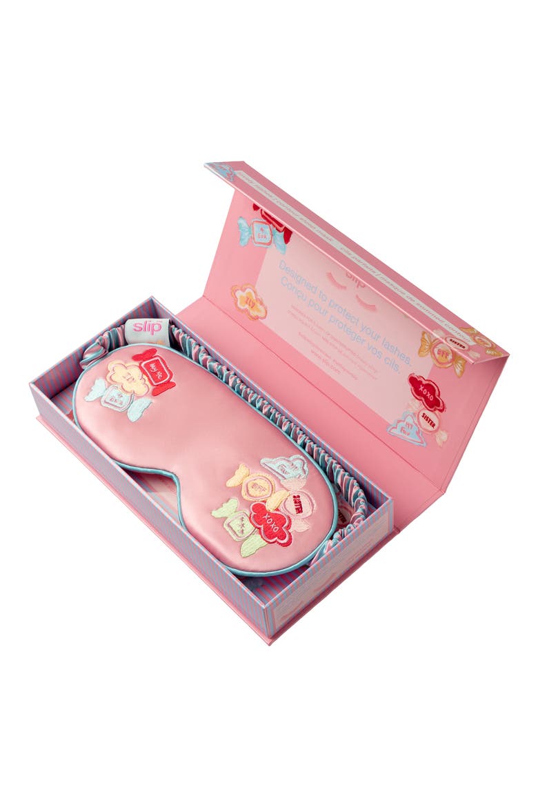 Besties Pure Silk Contour Sleep Mask, Alternate, color, BESTIES