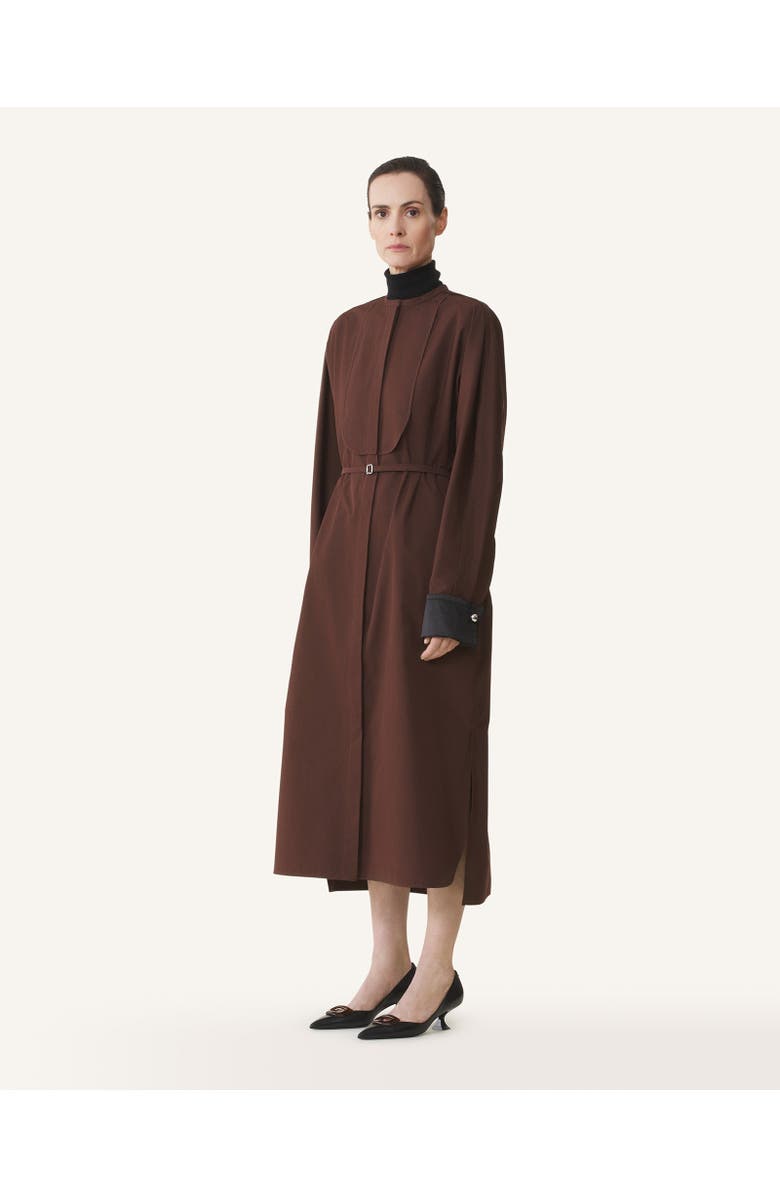 Lanvin SHIRT DRESS IN COTTON POPELIN, Alternate, color, 