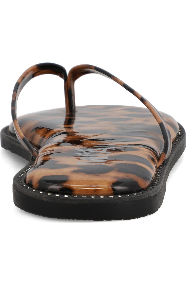 MIA Kids' Little Aster Flip Flop, Alternate, color, Leopard Print