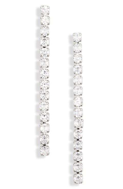 Crystal Linear Earrings