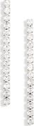 Cara Crystal Linear Earrings
