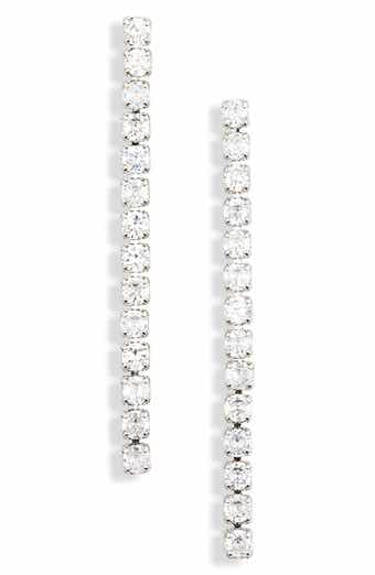 Cara Crystal Linear Earrings