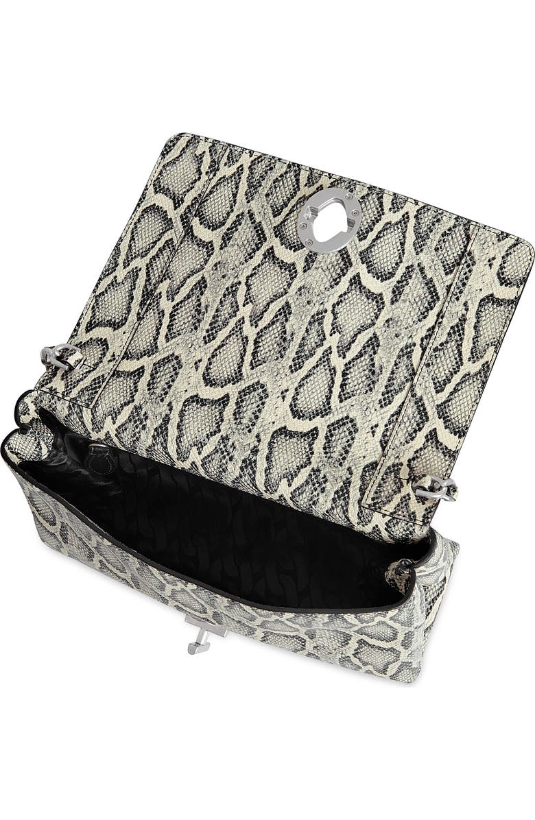Rebecca Minkoff G Snakeskin Print Leather Crossbody Bag, Alternate, color,