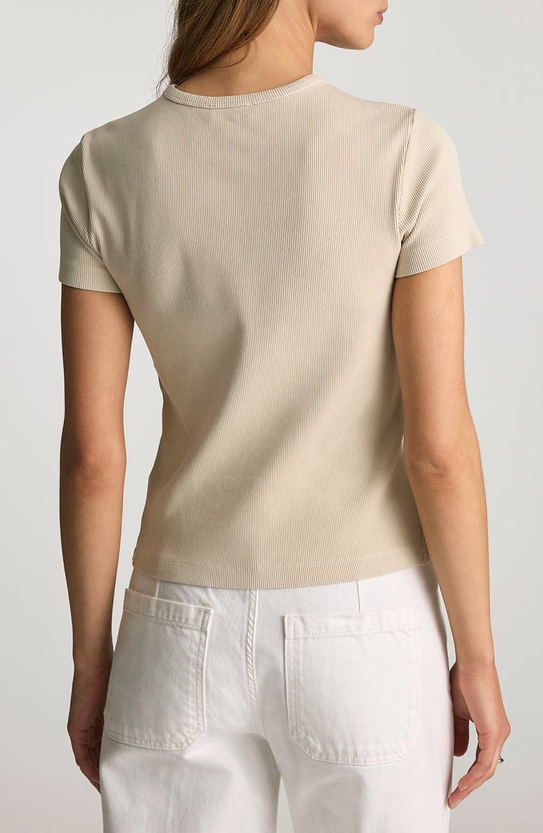 Mavi Jeans Stretch Cotton Rib T-Shirt, Alternate, color, 
