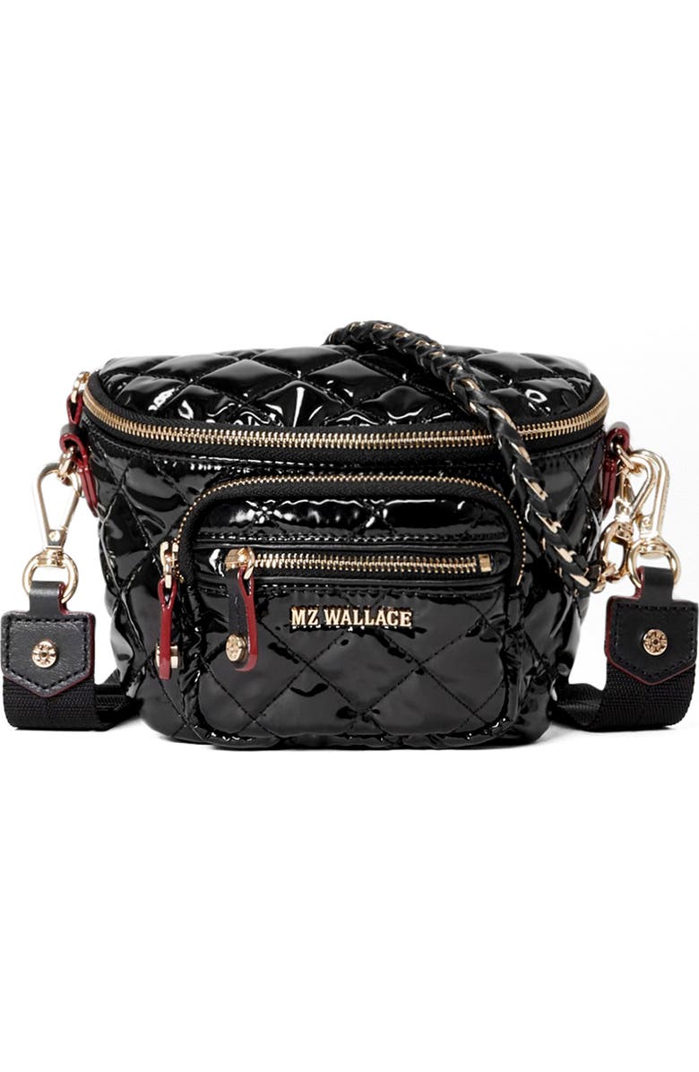 MZ Wallace Micro Crosby Quilted Nylon Sling Bag, Main, color,