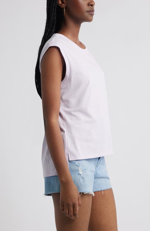 Shop Treasure & Bond Pleat Back Cotton Muscle Tank