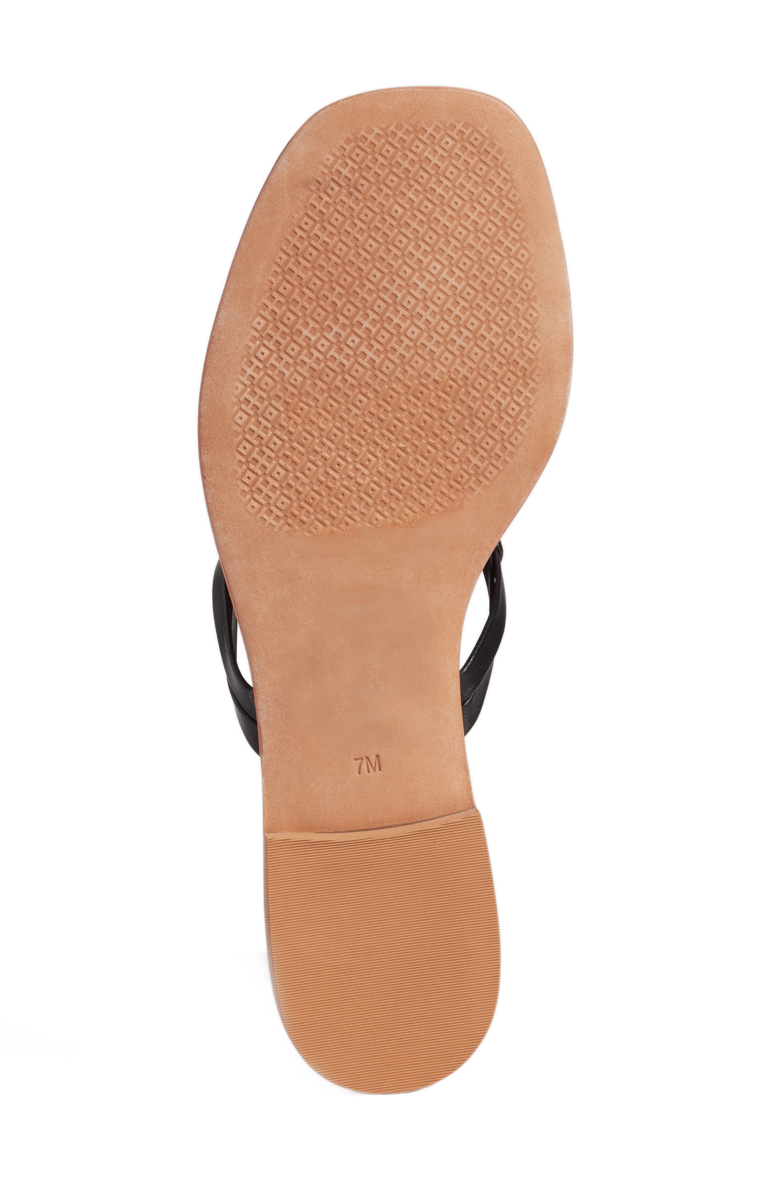 Tory Burch Miller Logo Thong Sandal, Alternate, color, 