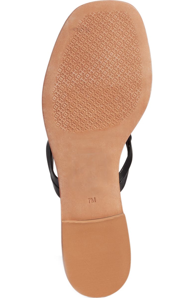 Tory Burch Miller Logo Thong Sandal, Alternate, color,