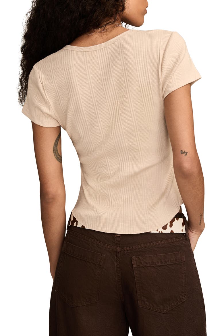 Rib Cotton Henley, Alternate, color, SHEER BLISS