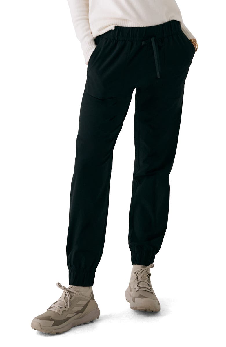 Lole Olivie UPF Tech Joggers, Main, color, Black
