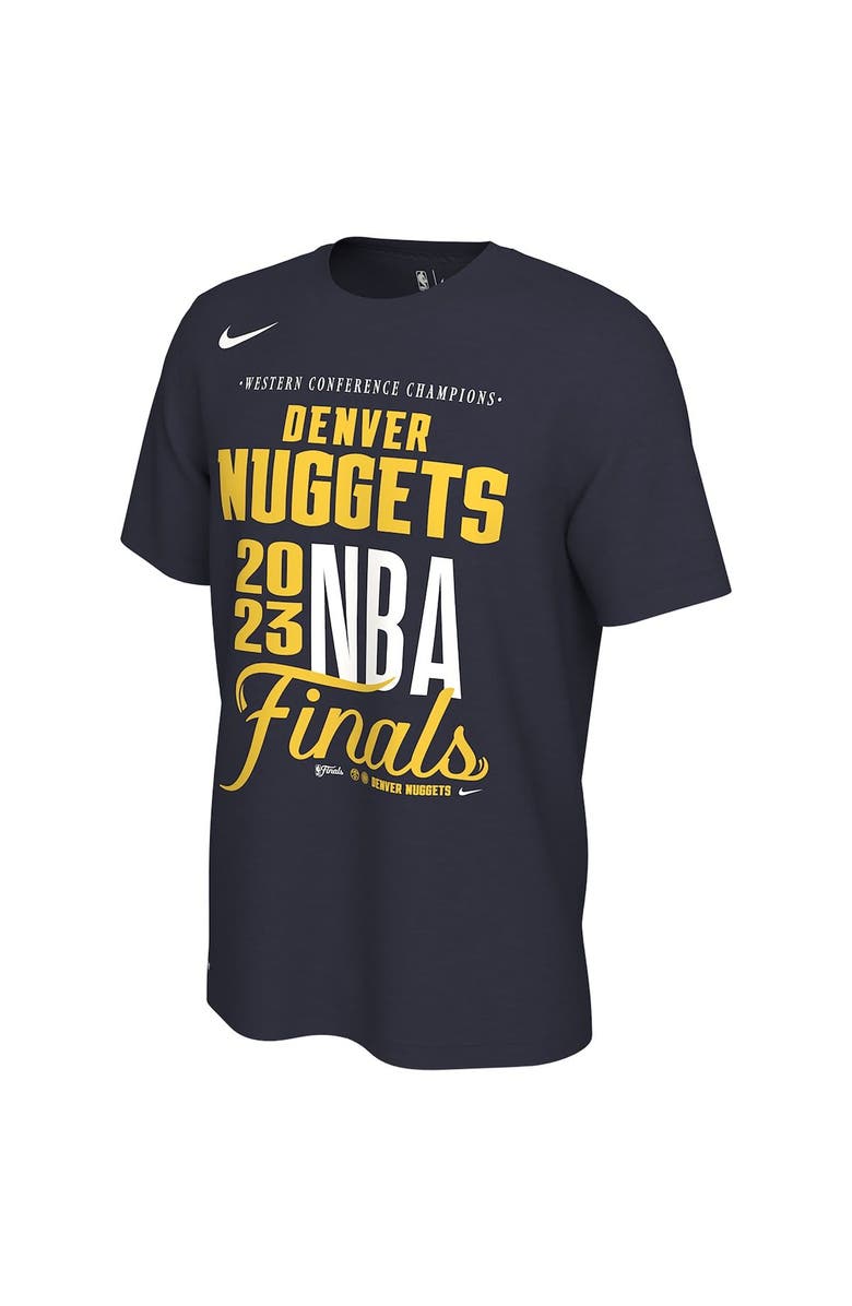 Nike Unisex Nike  Navy Denver Nuggets 2023 NBA Finals T-Shirt, Alternate, color, 