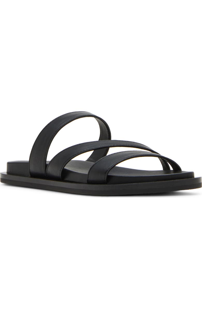 Blondo Kegan Slide Sandal, Main, color, Black Multi