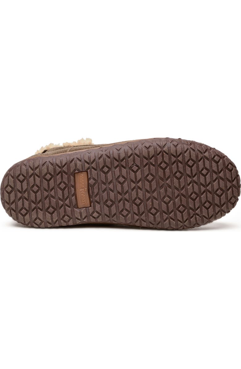 Minnetonka Taren Suede Loafer, Alternate, color, Autumn Brown