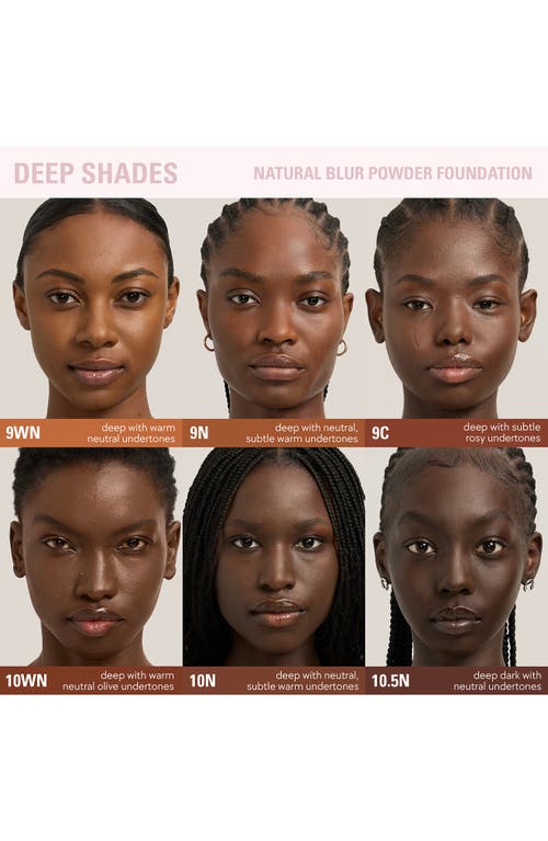 Shop Kylie Cosmetics Natural Blur Powder Foundation In 9wn