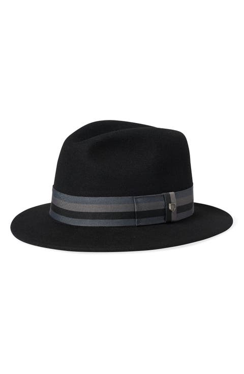 Men's Black Fedoras & Panama Hats | Nordstrom