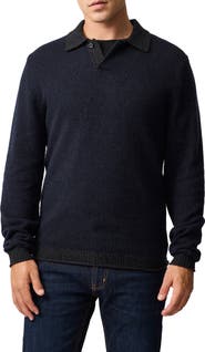 Rodd & Gunn Marlin Cotton & Wool Blend Johnny Collar Sweater