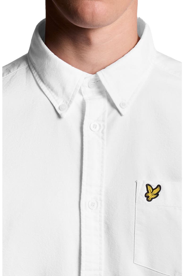 Plain Oxford Shirt, Alternate, color, White