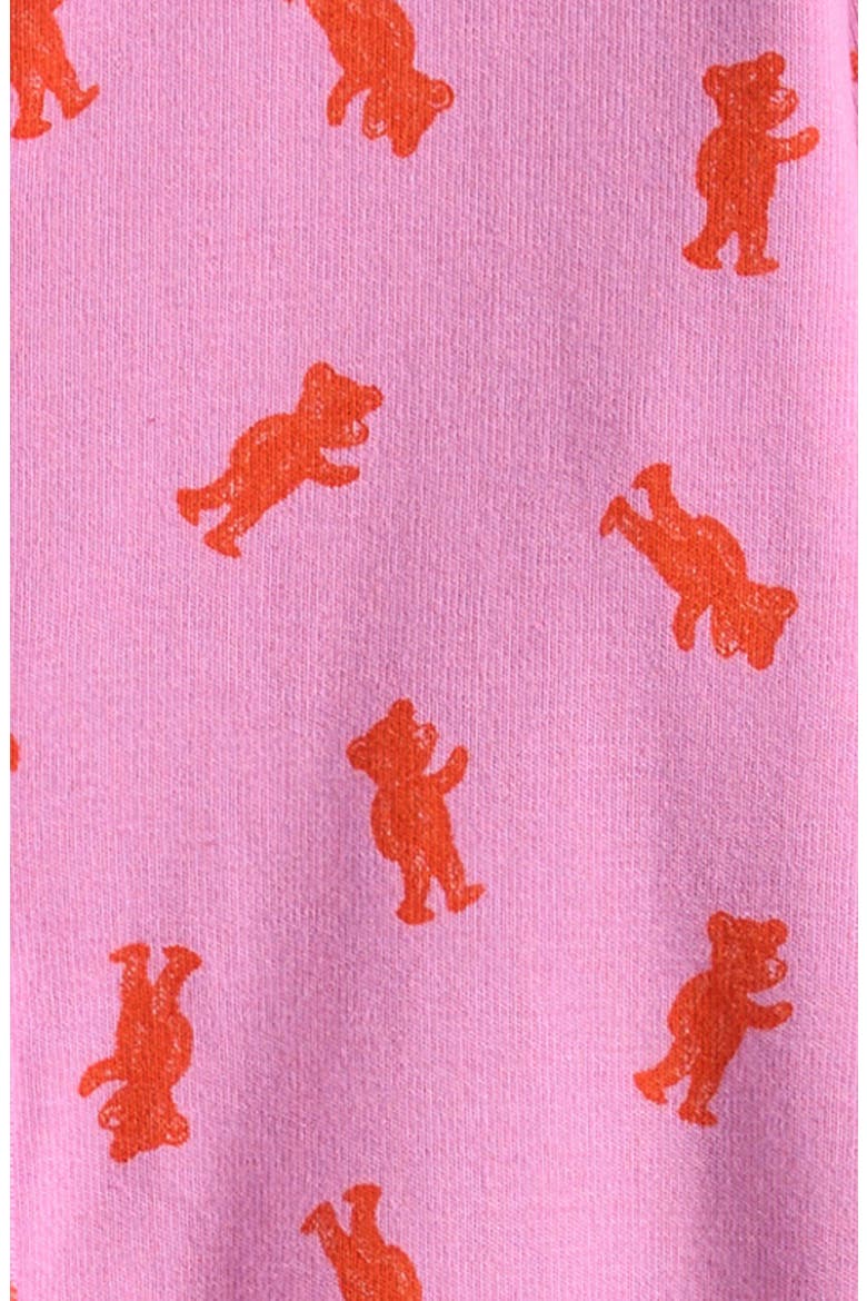 Softpaw Monster Stretch Organic Cotton Romper, Alternate, color, PINK