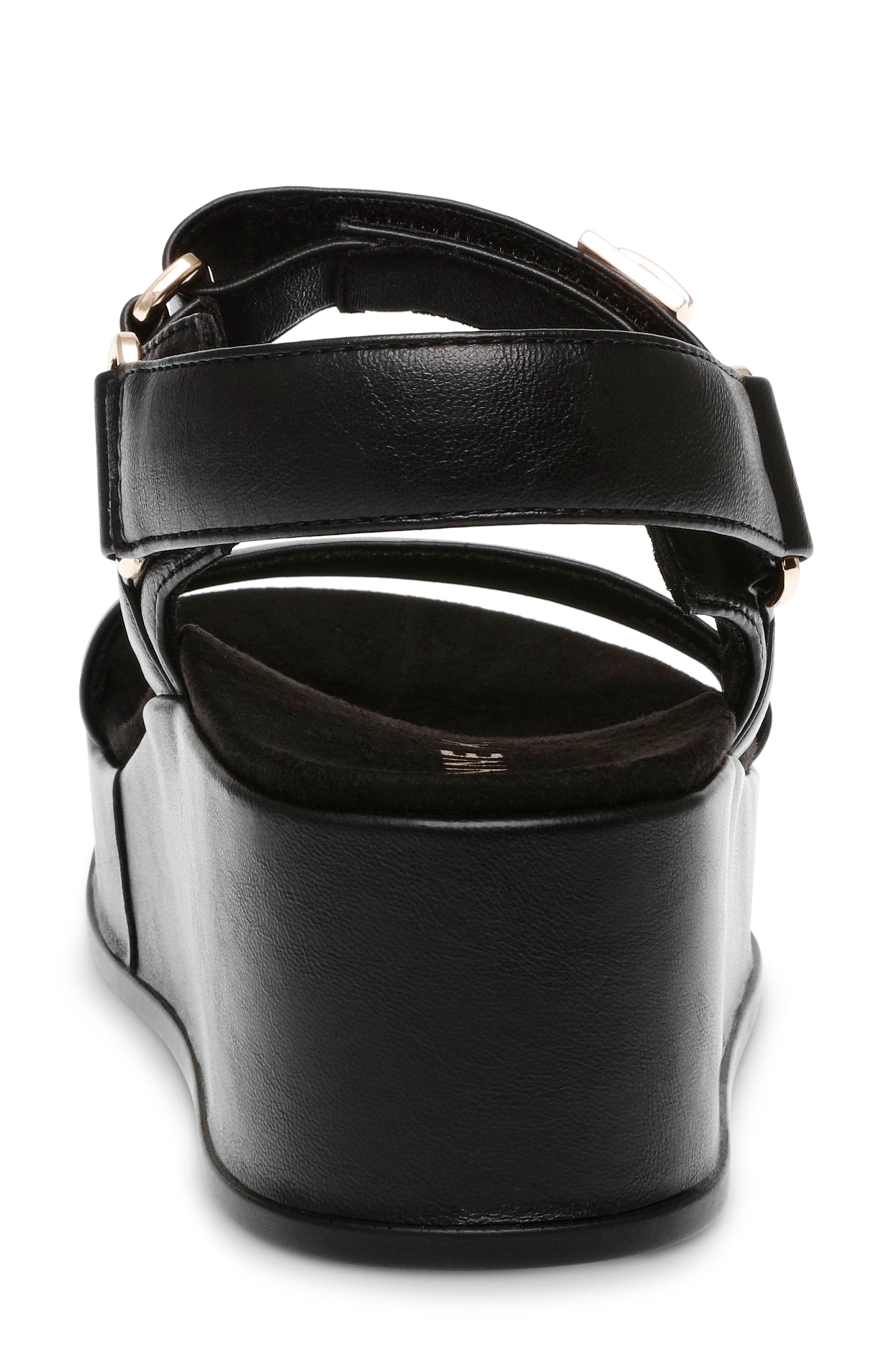 Anne Klein Violette Slingback Platform Wedge Sandal, Alternate, color, 