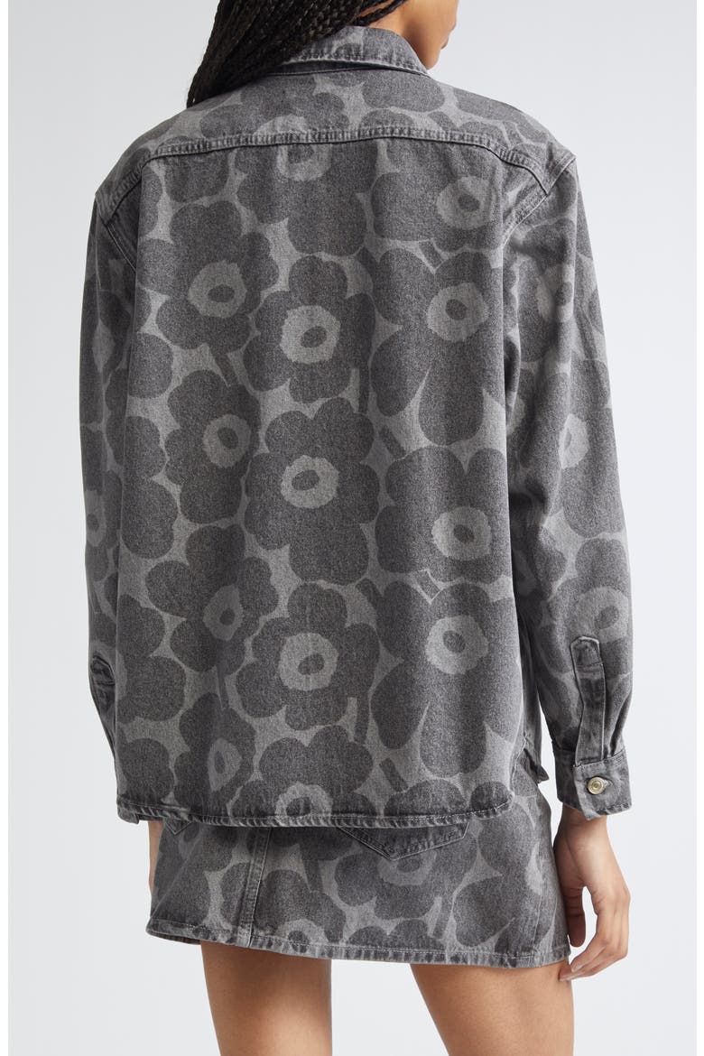 Maridenim Vaihe Unikko Denim Shirt, Alternate, color, LIGHT GREY