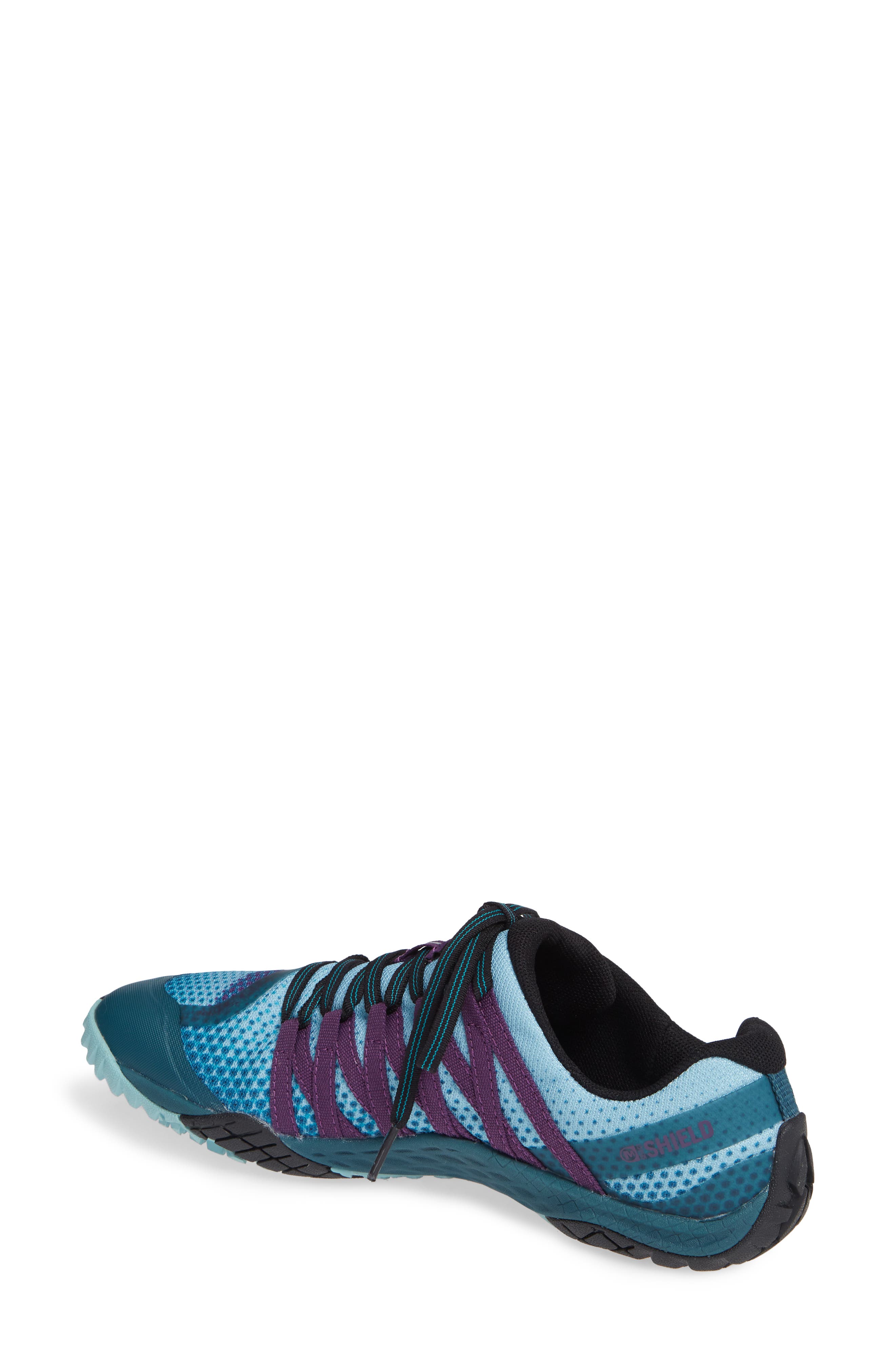Trail Glove 4 Shield Water Resistant Running Shoe, Alternate, color, HYPER NATURE FABRIC
