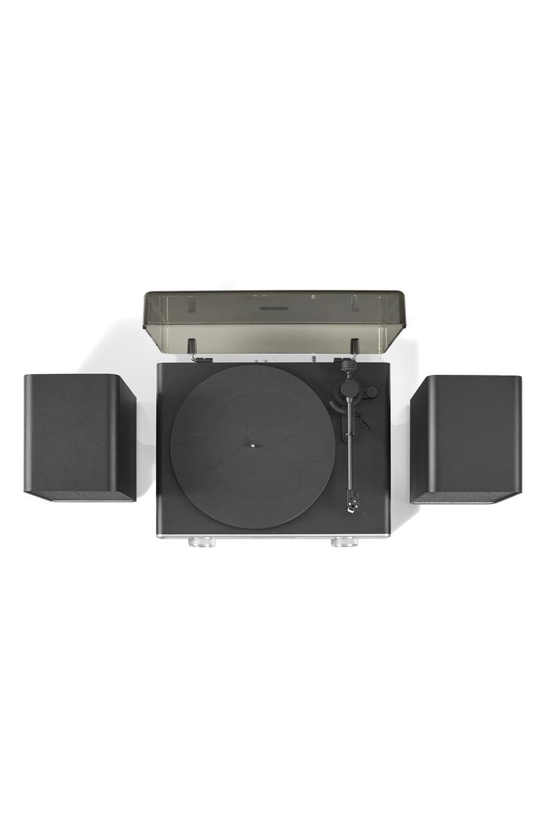 Crosley Radio C92 Record Player with Speakers, Alternate, color, Black