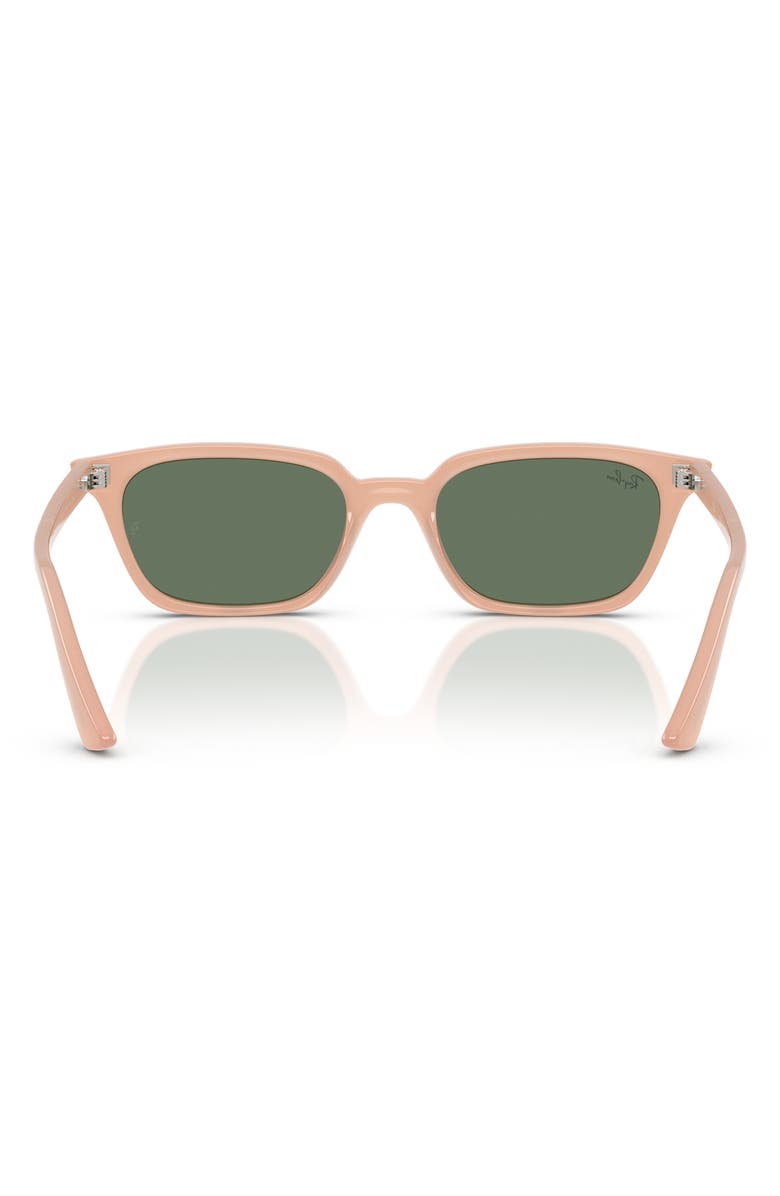 Ray-Ban Zaya 53mm Sunglasses, Alternate, color, Dark Green/Pink