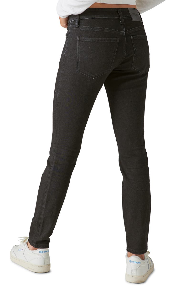 Lucky Brand Lizzie Low Rise Skinny Jeans, Alternate, color,