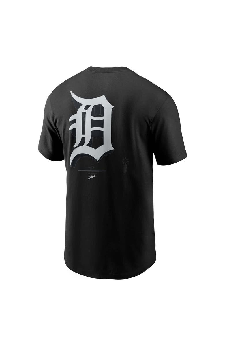 Nike Men's Nike Black Detroit Tigers Lights Out Bar Loading T-Shirt, Alternate, color,