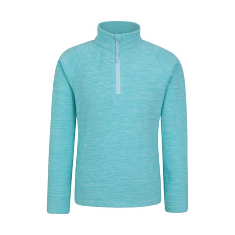 Childrens/Kids Snowdonia Half Zip Fleece Top