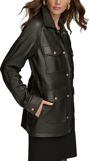 大人気【Donna Karan New York】 ベルト付きクレープジャケット compass1604157095.jpg