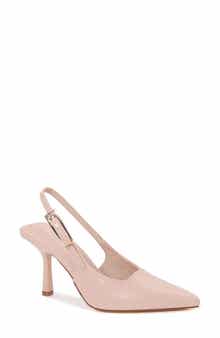 BERNESS Pointed Toe Slingback Pump