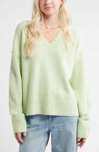 BP. Oversize Cozy V-Neck Sweater