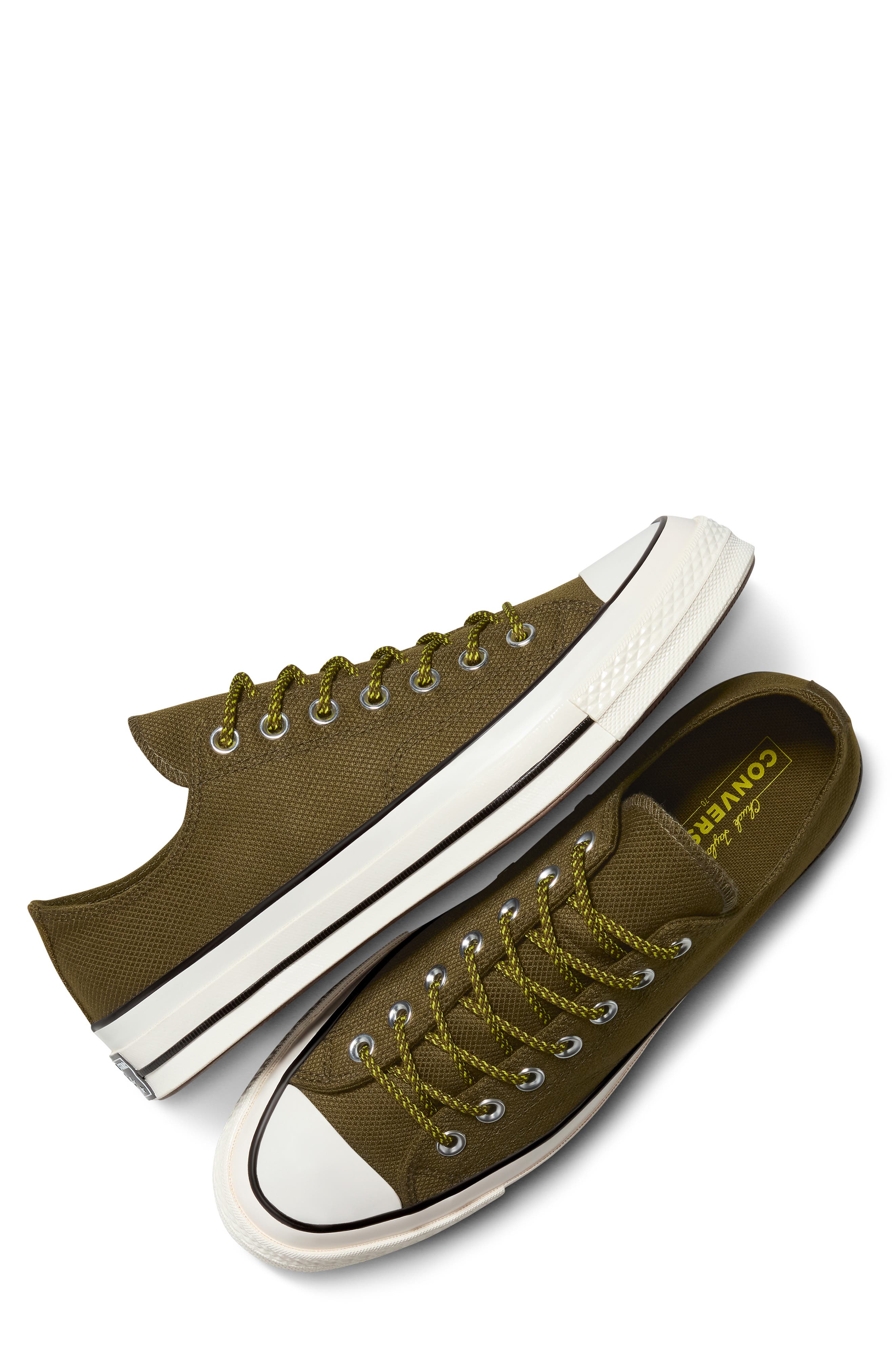 Converse Chuck Taylor&lt;sup&gt;®&lt;/sup&gt; All Star&lt;sup&gt;®&lt;/sup&gt; 70 Low Top Sneaker, Alternate, color, Surplus Olive/Moss Sauce