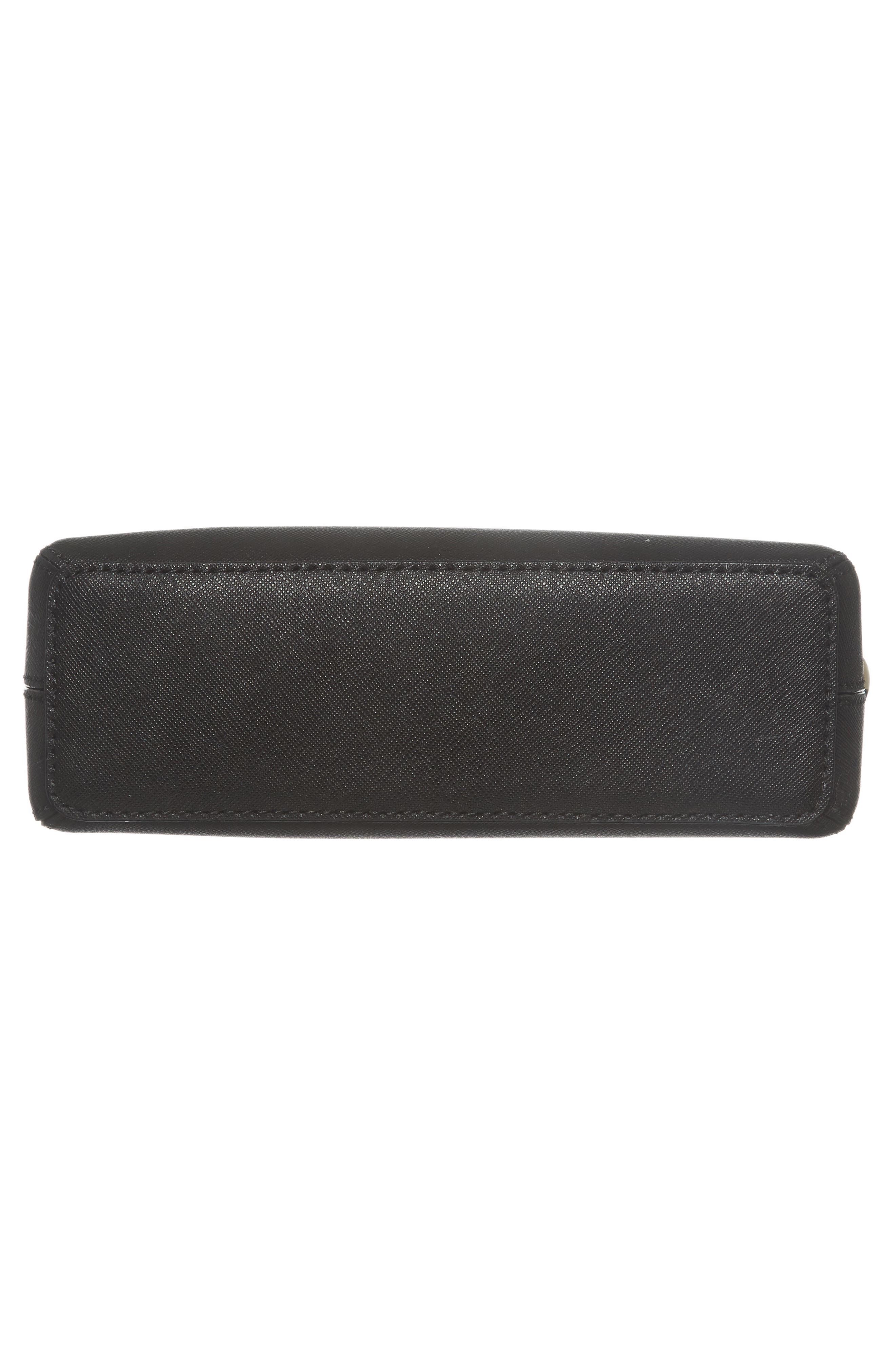 cameron street - hilli leather crossbody bag, Alternate, color, BLACK
